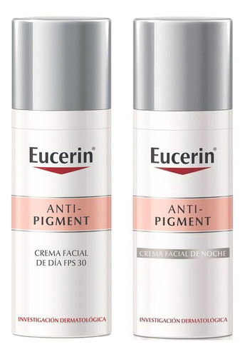 Combo Eucerin Anti Pigment Crema Noche + Día X 50 Ml C/u