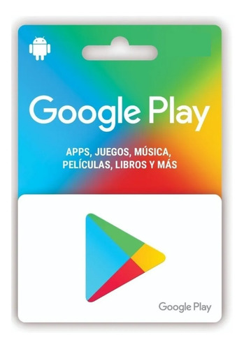 Saldo Google Play 200
