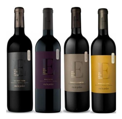 Vino Las Perdices Exploración Estuche Mixto Malbec 4x750ml