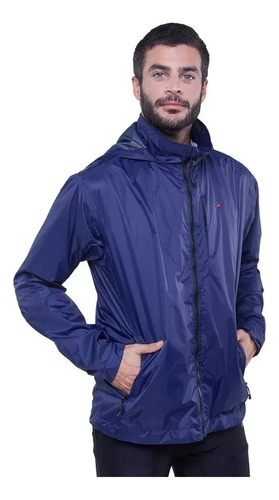 Campera Rompevientos De Hombre Montagne Adwel Impermeable