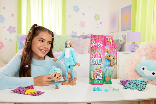 Muñeca Barbie Cutie Reveal Con Accesorios Y 10 Sorpresas