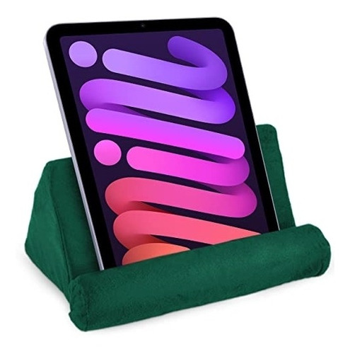 Soporte Para Tablet De Almohada Color Verde