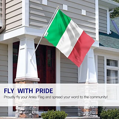 Bandera - Pack Of 2 Fly Breeze 3x5 Foot Italy Flag - Vivid C