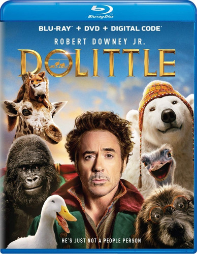 Blu-ray + Dvd Dolittle (2020)
