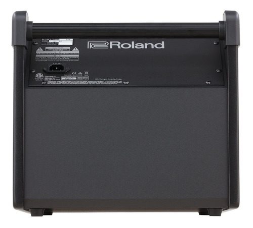 Imagem 3 de 3 de Amplificador Roland PM-100 para bateria de 80W cor preto 110V