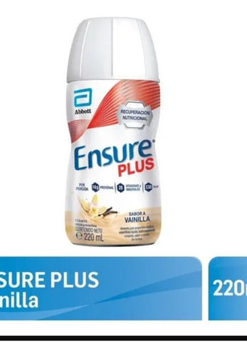 Ensure Plus Sabor Vainilla X Unidad O Pack De 30 Entregas