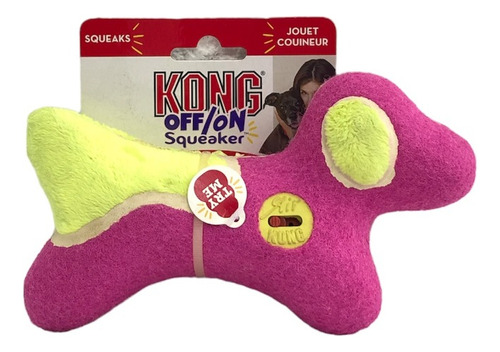 Kong Juguete Para Perro Off/on Squeaker Dog Tamaño Mediano