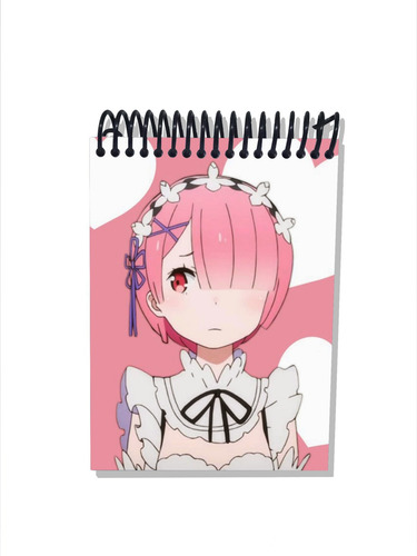 Imagem 2 de 2 de Caderneta Capa Dura Anime Re:zero Kara Hajimeru Ren