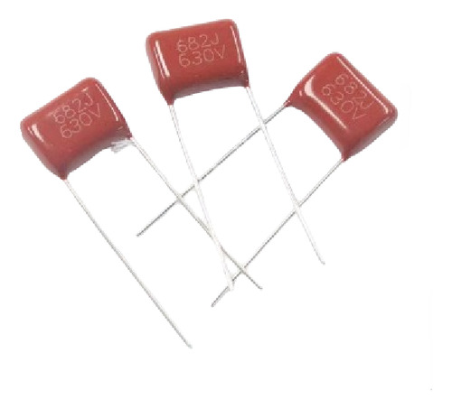 6.8nf 630v (20 Unidades)capacitor Polister Cl21 6,8nf 6800pf