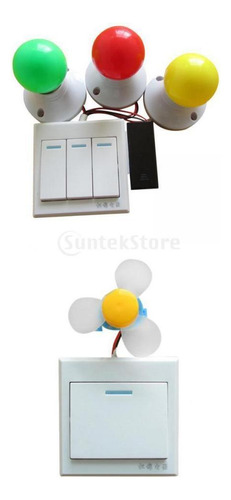 2x Busy Board Light Toys Switch Fan Los Niños Desarrollan