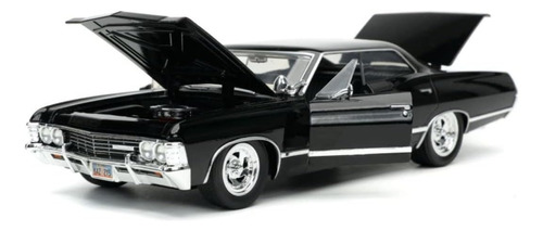 Juguetes Jada Toys Supernatural 1:24 1967 Chevy Impala Die-c