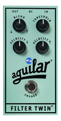 Pedal Aguilar Filter Twin Para Bajo Analógico