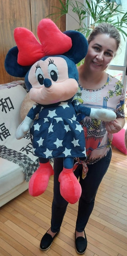 Minnie Lacinho Pelúcia 54cm Original Oficial Disney Presente