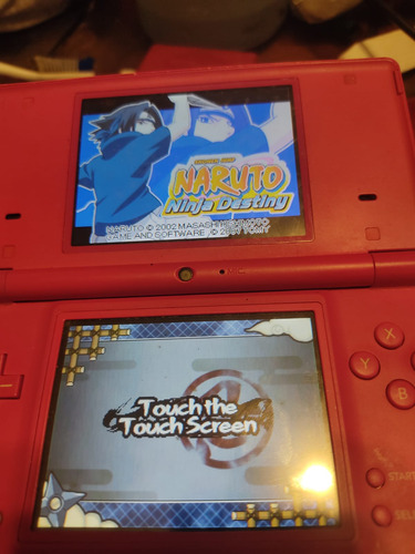 2 Juegos Para Nintendo Ds Naruto Ninja Destiny Y Path Ninja (Usado)