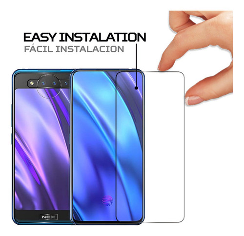 Protector Mica Pantalla Para Vivo Nex Dual Display