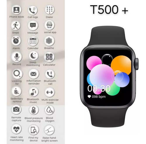 Smart Watch T500+ By Marketplus
