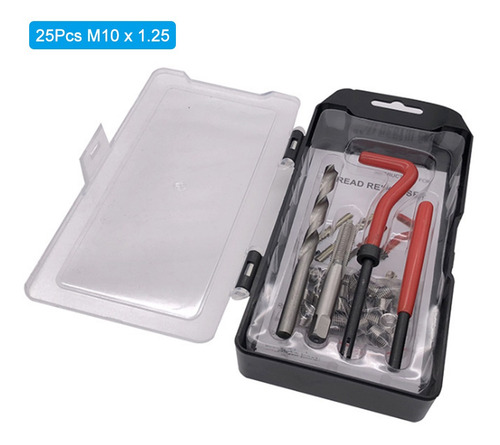 25 Piezas M-10 X 1.25 Kit De Reparación De Roscas Helicoil C