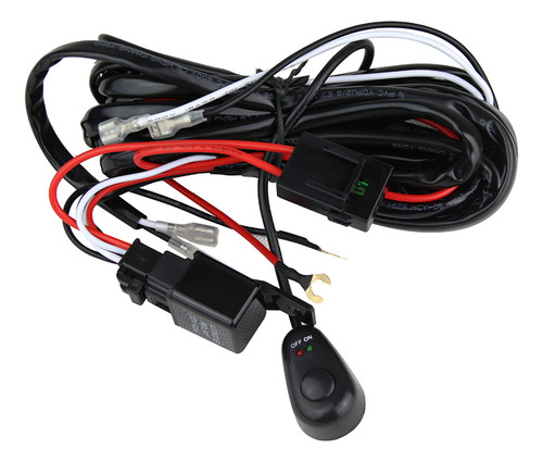 Kit De Arneses Wg Para Barra De Luz Led Con Relé Y Fusible,