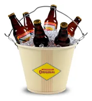 Comprar Balde Gelo 5 Litros Original Cerveja Alumínio Abridores Alça
