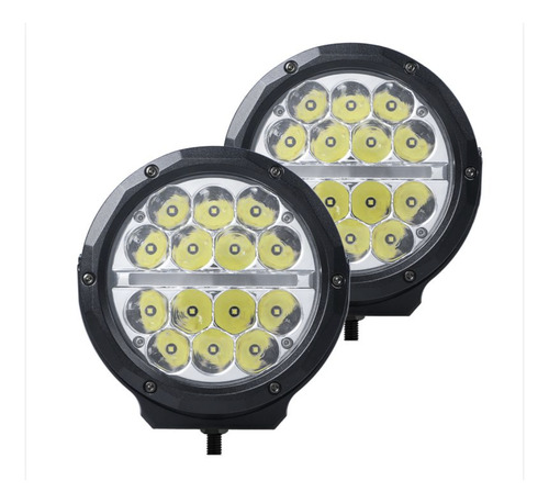 Faros Redondos 6 De Go Rhino Bright Series 1 Par Driving
