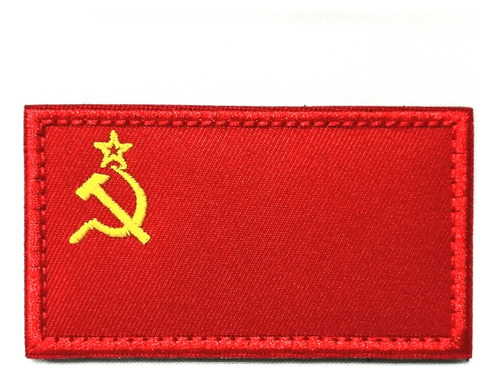 Parche Militar, Tela Velcro, Bandera Unión Soviética 
