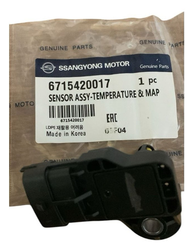 Sensor Map Ssangyong Actyon Musso Rexton Korando Stavic