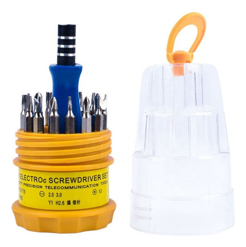 Kit Desarmadores Herramientas Reparacion 16 Puntas Variadas