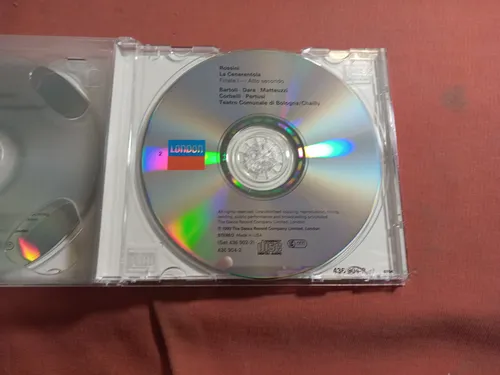 Gioachino Rossini / La Cenerentola Cd Doble C Libreto Usab29 (Usado)