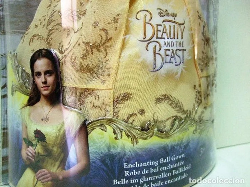 Muñeca Belle Vestido Encantado - La Bella Y La Bestia Disney