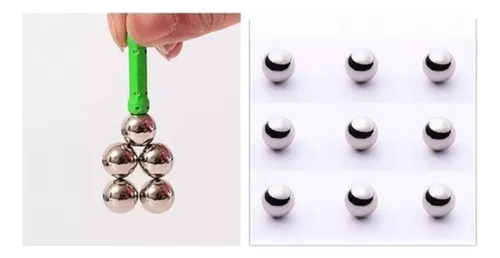 Palos Magnéticos Bolas Para Metal Juego De Bloques Cons