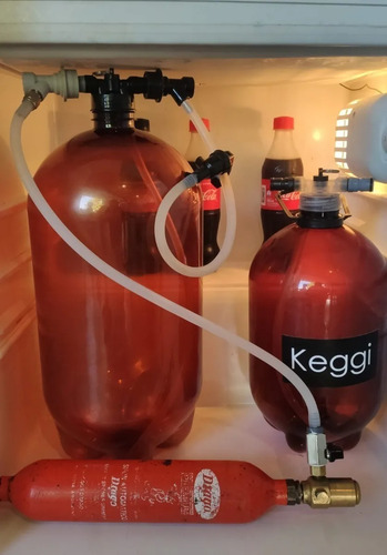 Imagen 7 de 7 de Kit Para Chopera Pet Garrafa Drago Keggi