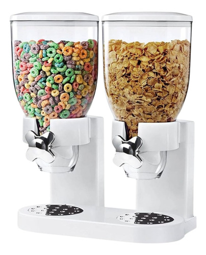 Dispensador Cereal Doble Elegante Organizador Cocina