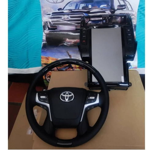 Kit De Pantalla Y Volante De Toyota Prado