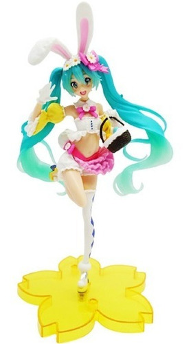 Figura Coleccionable De Hatsune Miku Conejita De Pascua 