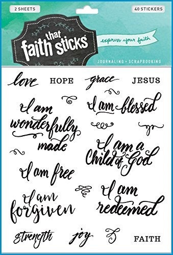 Book : Who I Am In Christ (faith That Sticks Stickers) -...