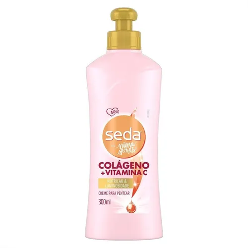 Creme De Pentear Colágeno + Vitamina By Niina Secrets 300ml Seda