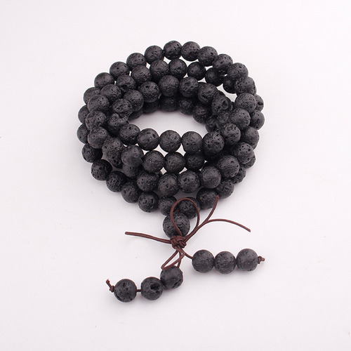 Y1b Collar Con Forma De Rosario Budista Con 108 Cuentas