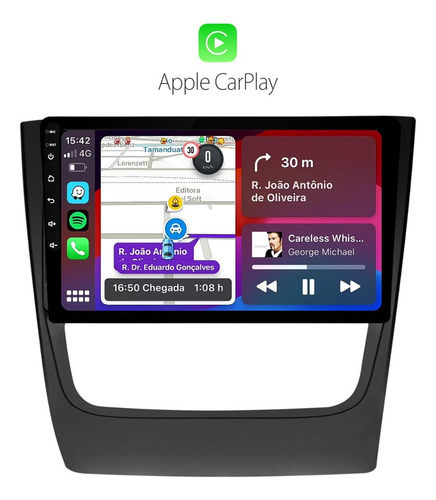Multimidia Vw Gol G6 Voyage Android 14 2gb 64gb Carplay 9p
