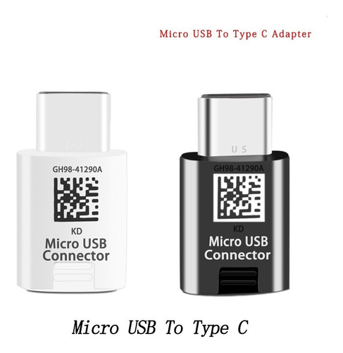 1 Adaptador Macho Tipo C A Hembra Micro Usb