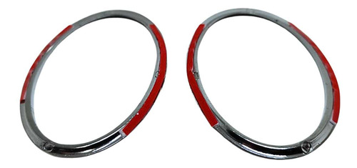Aros Cromado Aplique Do Farol Milha Corolla G12 2020 2023