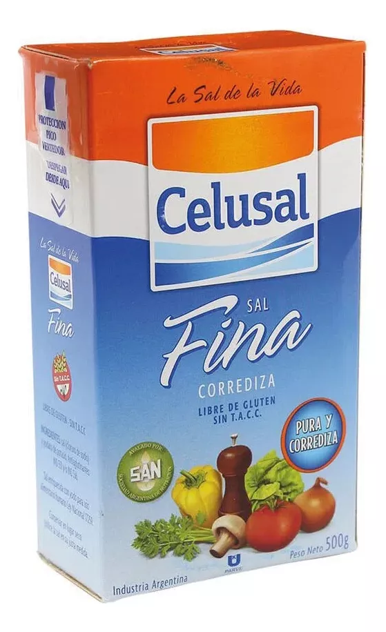 Primera imagen para búsqueda de sal fina celusal