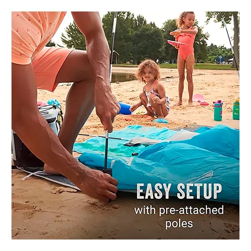 Toldo Carpa Plegable Playera 2 Personas Camping Con Estuche