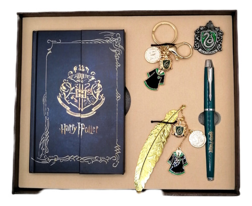 Set Escritorio Harry Potter (llaveros+lapiz+agenda+carta)