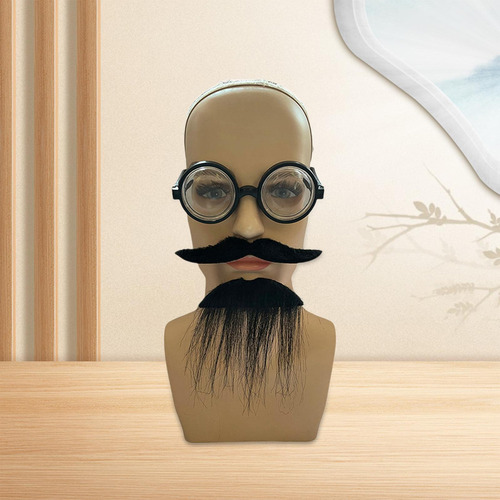 Aplicável A Juego De Gafas De Barba Falsa, Decoración
