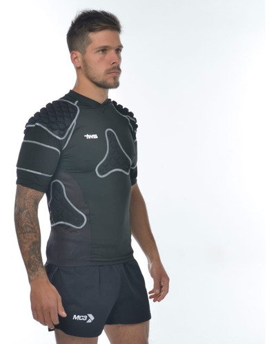 Imagen 2 de 8 de Pechera Hombrera Rugby Proteccion Tws Bath Shoulder Pad