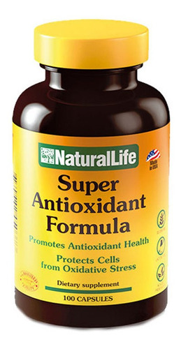 Super Antioxidante Natural Life® X 100 Cápsulas