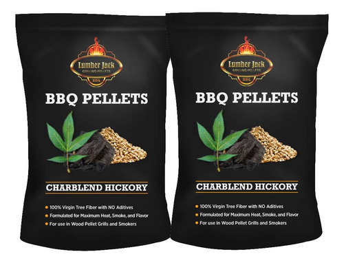 Lumber Jack Char Hickory - Pellets Para Barbacoa  20 Libras