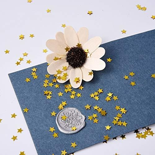 Confetti Mini Estrellas Doradas 6mm 30gr.