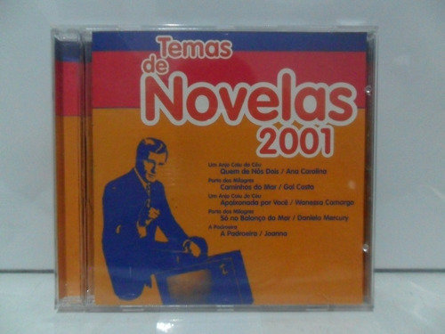 Cd Temas De Novelas 2001 = Ana Carolina / Gal Costa / Joanna