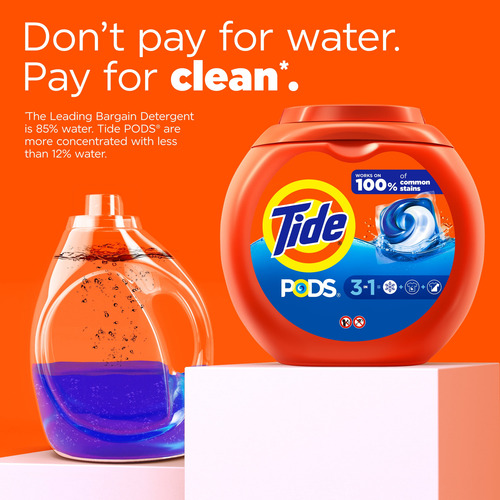 Tide Pods Original 3 Em 1 (42 Pacotes)
